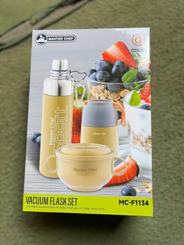 Master chef vacuum flask set
