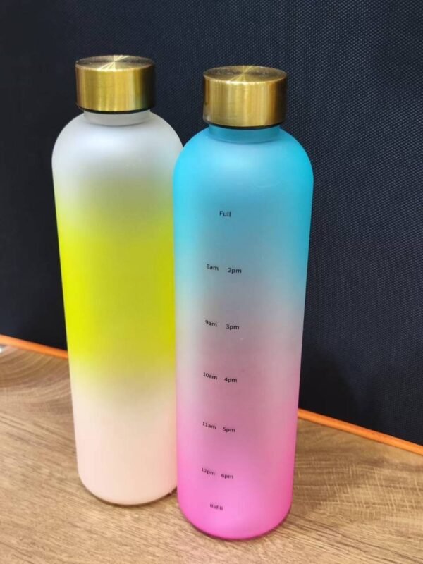 Rainbow water bottle